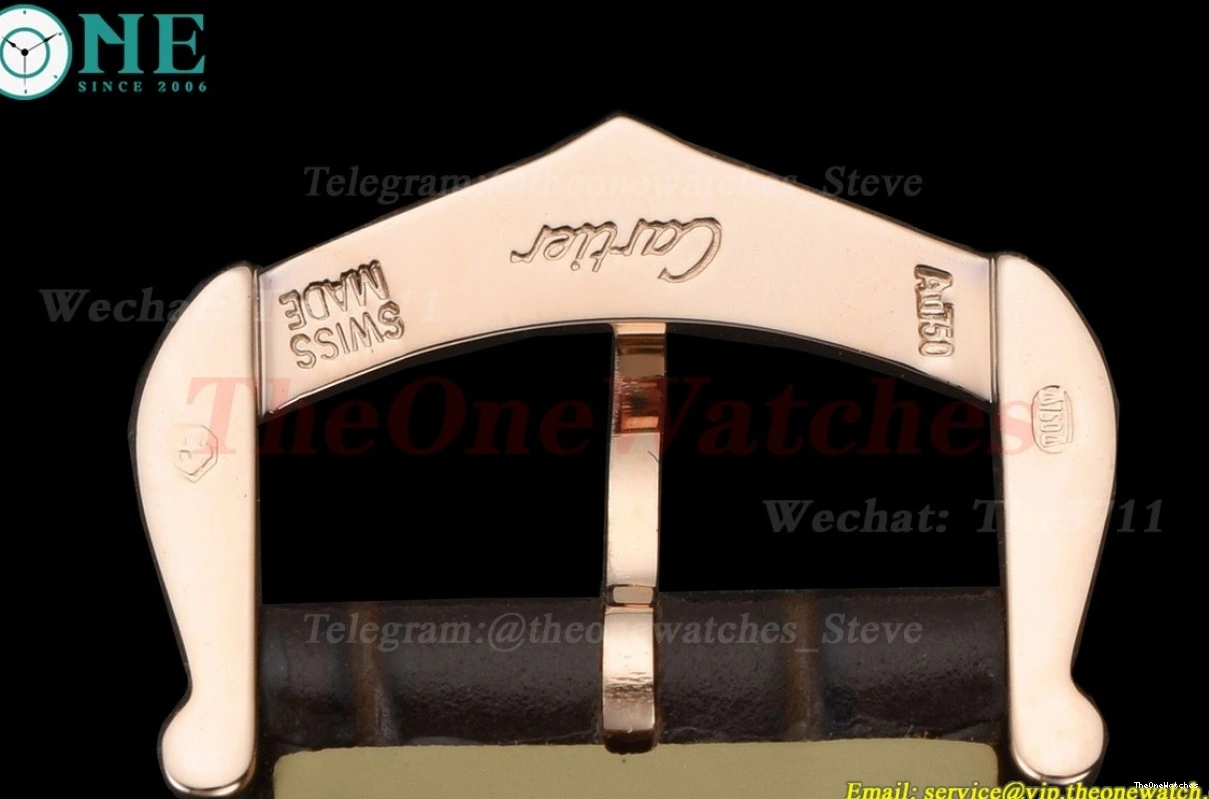 F1F Tank White Louis LE Brown RG 22mm Dial Quartz 0114